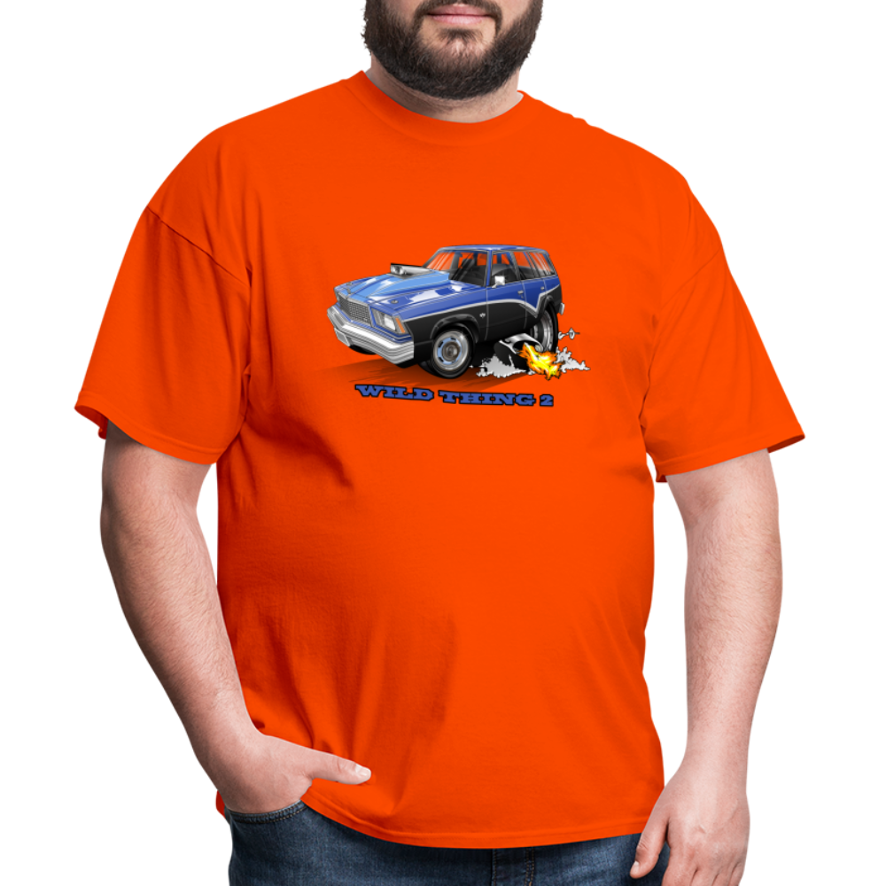 1978 Malibu Station Wagon Unisex Classic T-Shirt - orange