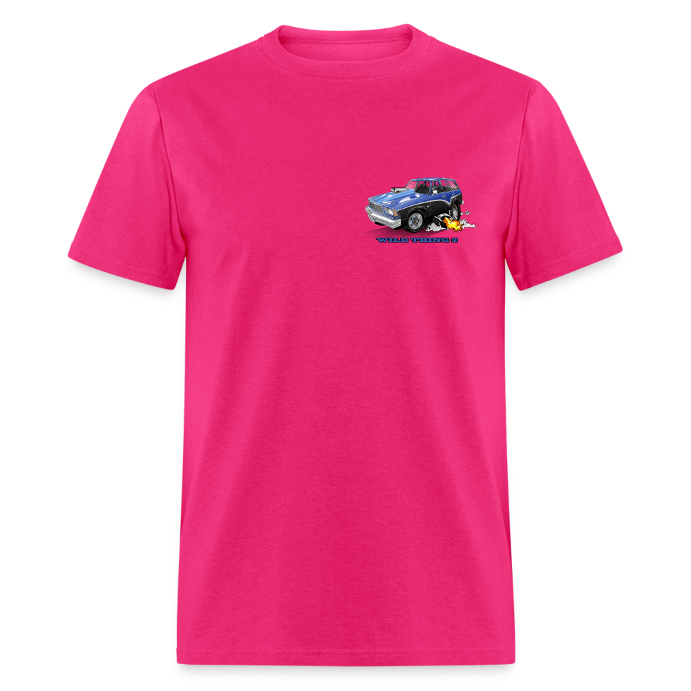 1978 Malibu Station Wagon Unisex Classic T-Shirt - fuchsia