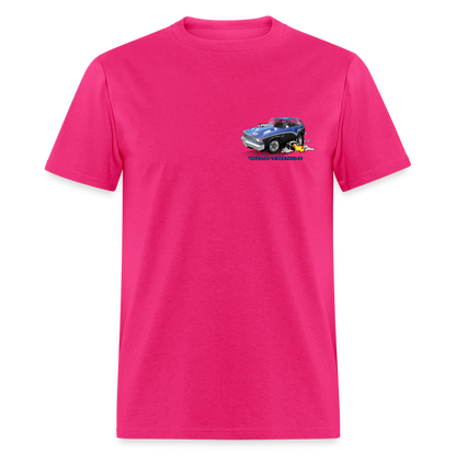 1978 Malibu Station Wagon Unisex Classic T-Shirt - fuchsia