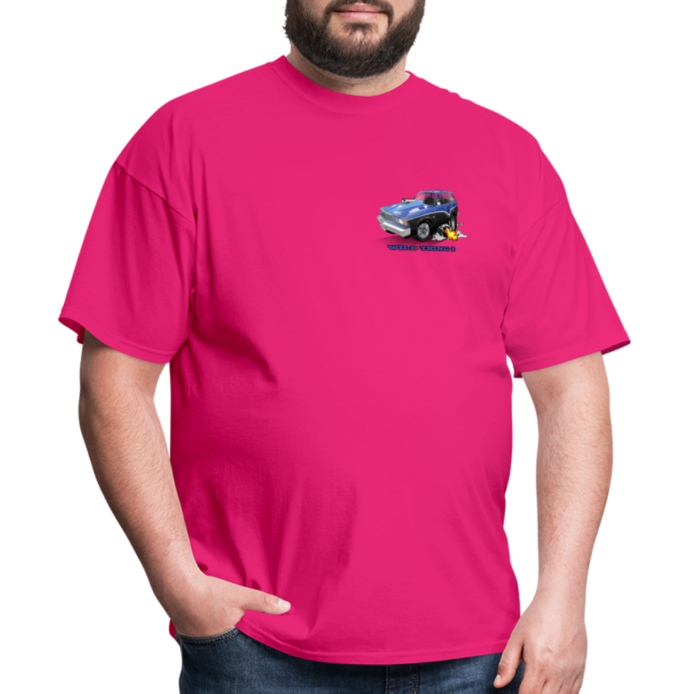 1978 Malibu Station Wagon Unisex Classic T-Shirt - fuchsia