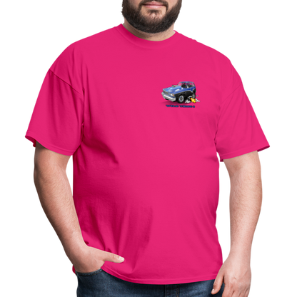 1978 Malibu Station Wagon Unisex Classic T-Shirt - fuchsia