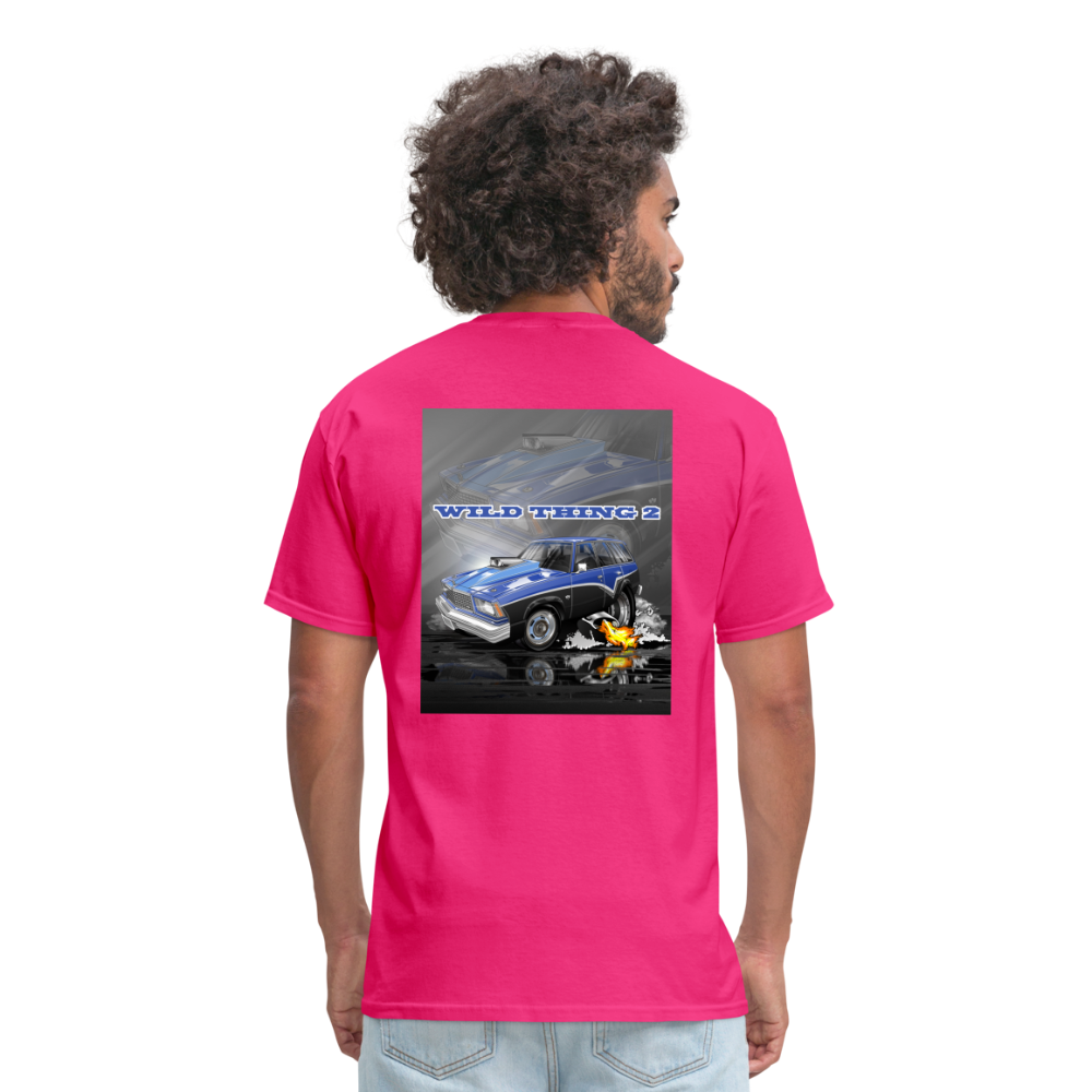 1978 Malibu Station Wagon Unisex Classic T-Shirt - fuchsia