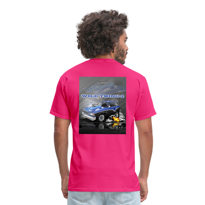 1978 Malibu Station Wagon Unisex Classic T-Shirt - fuchsia