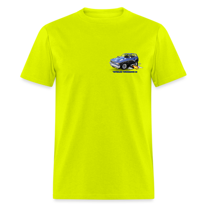 1978 Malibu Station Wagon Unisex Classic T-Shirt - safety green