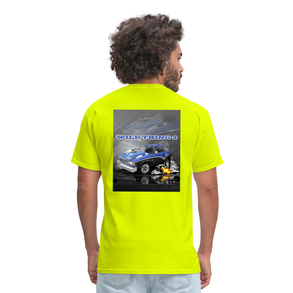 1978 Malibu Station Wagon Unisex Classic T-Shirt - safety green