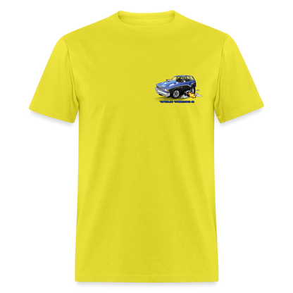 1978 Malibu Station Wagon Unisex Classic T-Shirt - yellow