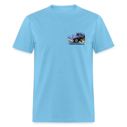 1978 Malibu Station Wagon Unisex Classic T-Shirt - aquatic blue