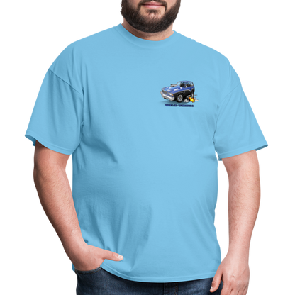 1978 Malibu Station Wagon Unisex Classic T-Shirt - aquatic blue