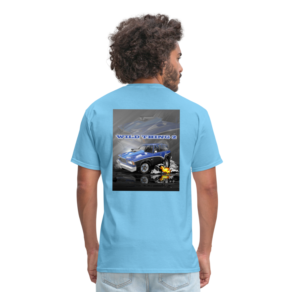 1978 Malibu Station Wagon Unisex Classic T-Shirt - aquatic blue