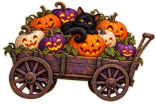 Spooky Pumpkin Wagon standalone