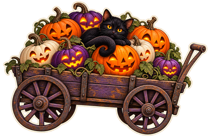 Spooky Pumpkin Wagon standalone