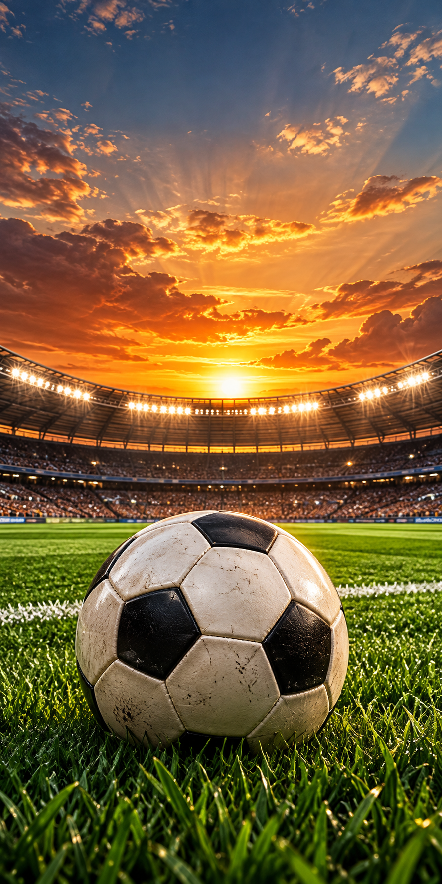 Stadium Soccer cornhole wrap artwork without a hole