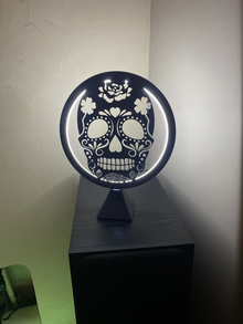 Circle of Light Sugar Skull Display