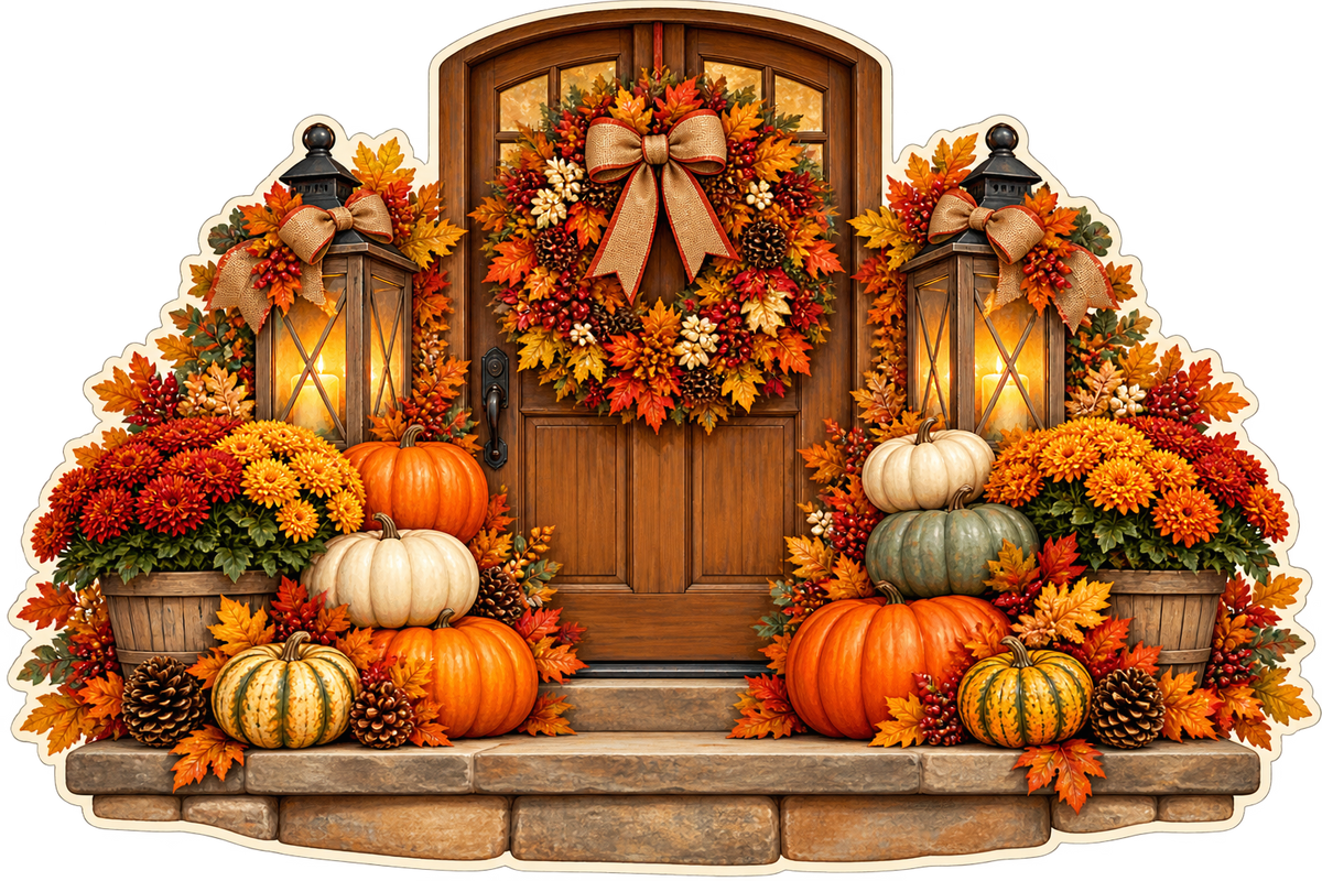 Thanksgiving Front Porch standalone