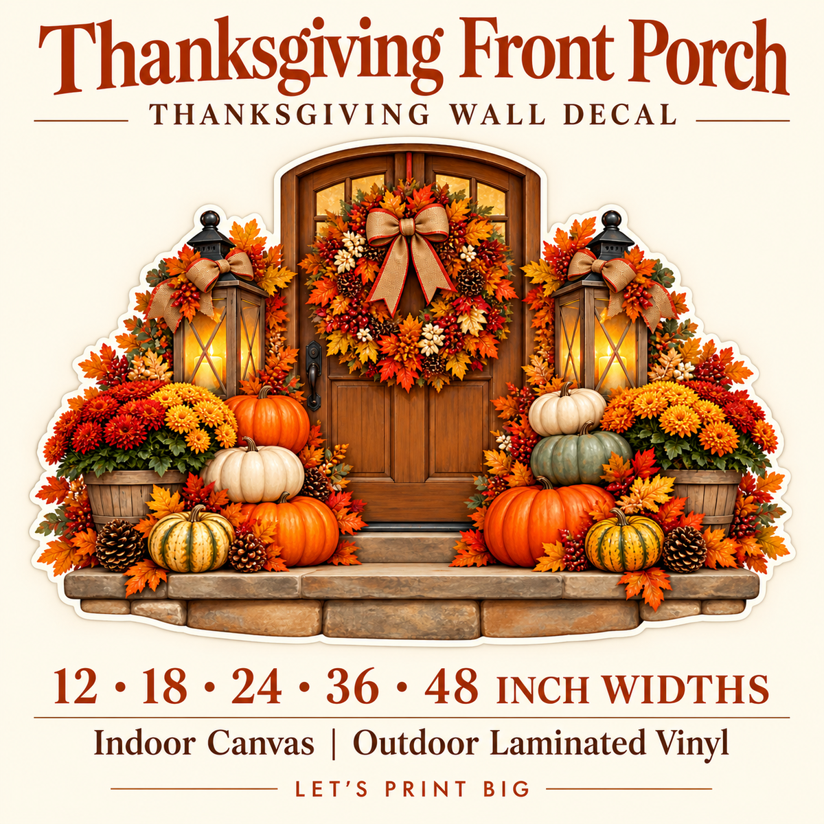 Thanksgiving Front Porch summary