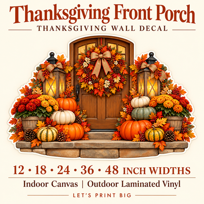 Thanksgiving Front Porch summary