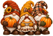 Thanksgiving Gnome Trio standalone