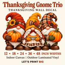 Thanksgiving Gnome Trio summary