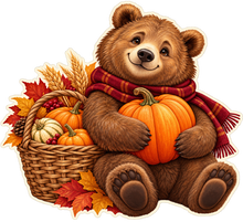 Thanksgiving Harvest Bear standalone