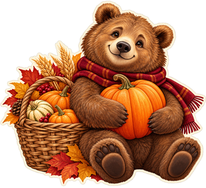 Thanksgiving Harvest Bear standalone