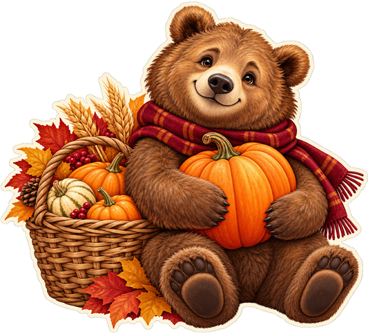Thanksgiving Harvest Bear standalone