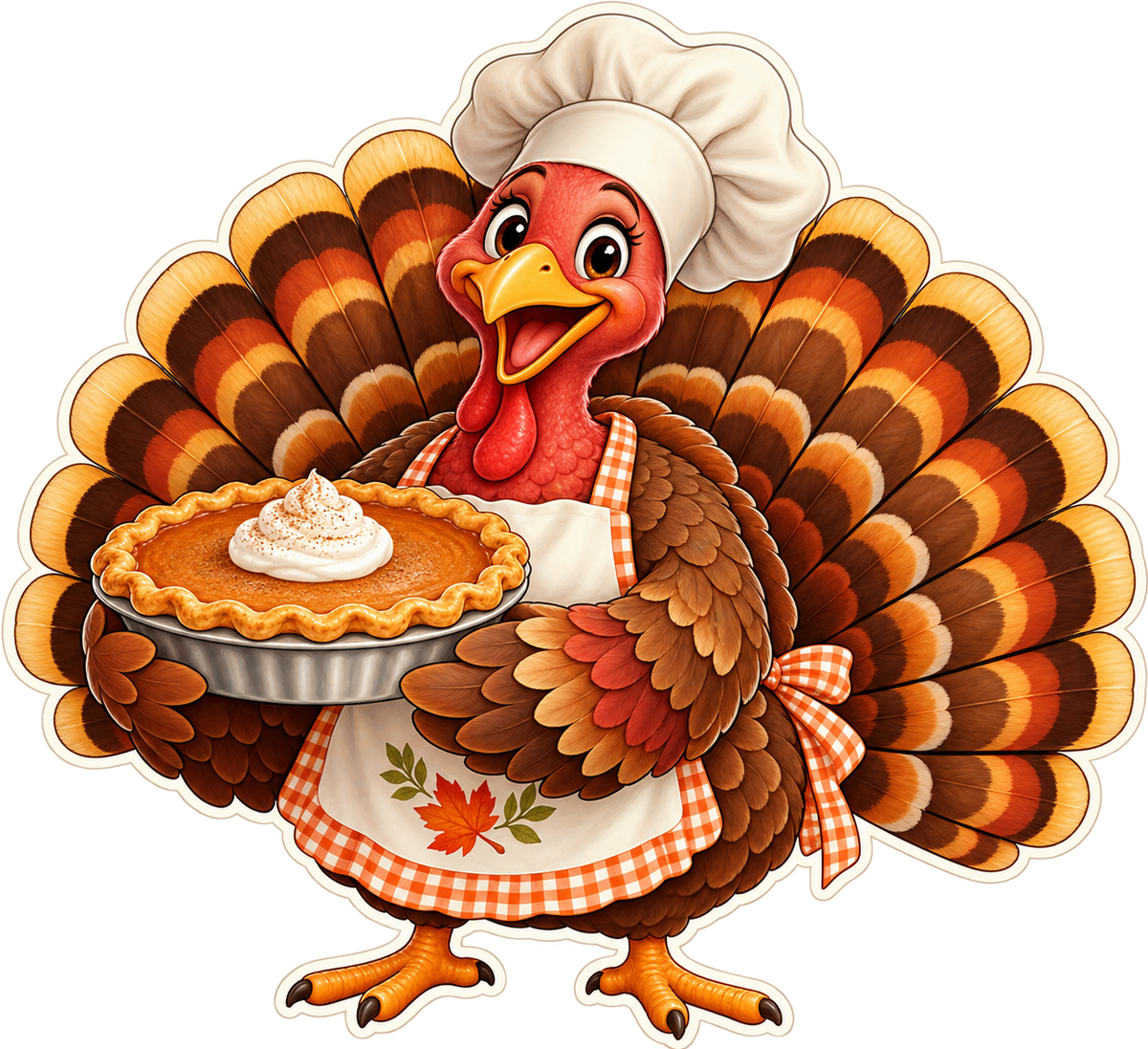 Thanksgiving Turkey Chef standalone