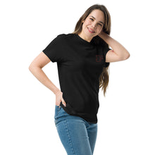 Letter "F" Embroidered Unisex classic tee 2 Color Logo