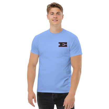 Letter "E" Embroidered Unisex classic tee 2 color logo