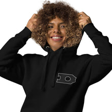 Letter "D" Embroidered Unisex Hoodie 2 color logo