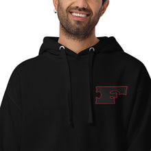 Letter "F" Embroidered Unisex Hoodie 2 Color Logo