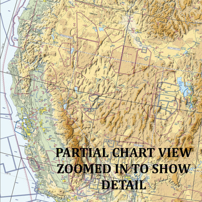 Aeronautical Planning Chart of the United States Wall Mural