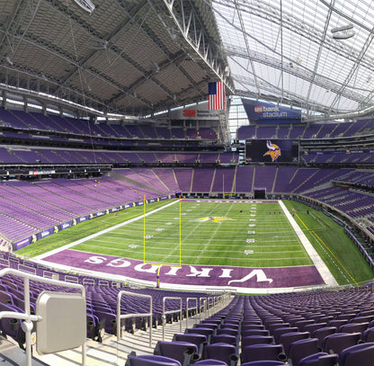 Empty US Bank Stadium Football Wall Mural