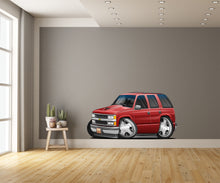 1999 Classic Chevy Tahoe Hot Rod Art Wall Decal
