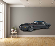 1980 Classic Pontiac Trans Am Hot Rod Car Art Wall Decal