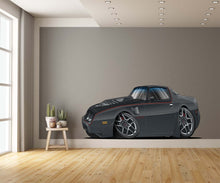 1980 Classic Hot Rod Version Pontiac Trans Am Hot Rod Car Art Wall Decal