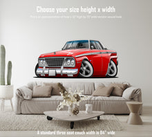 1965 Hot Rod Classic Studebaker Daytona Art Wall Decal