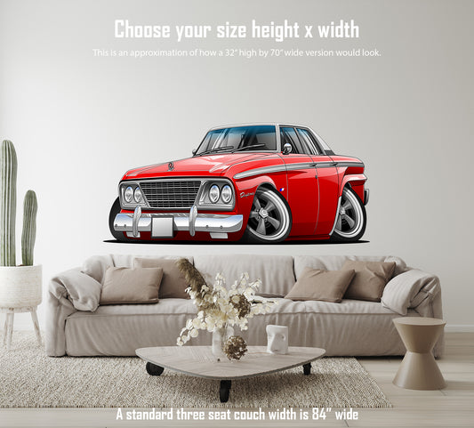 1965 Hot Rod Classic Studebaker Daytona Art Wall Decal