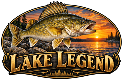 Walleye Lake Legend standalone artwork