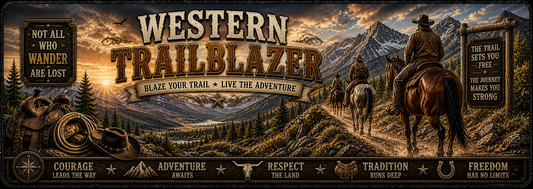 Western Trailblazer Desk Mat