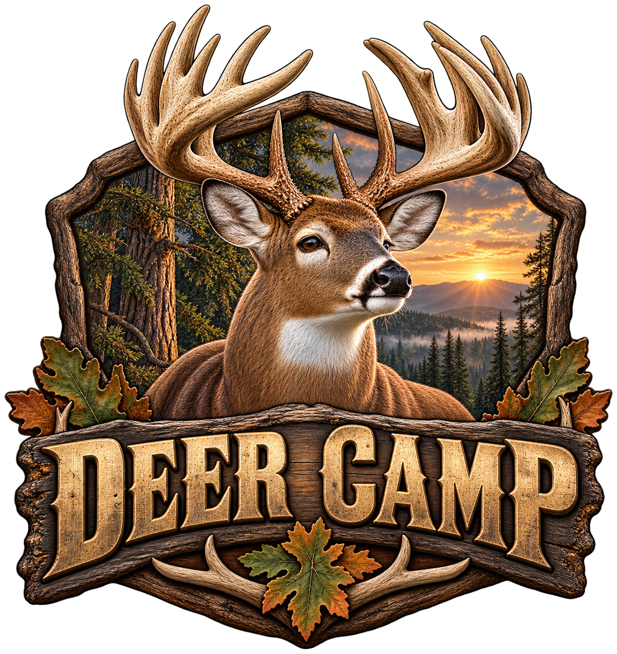 Whitetail Timber Lodge standalone artwork