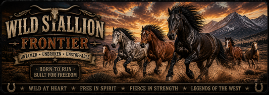 Wild Stallion Frontier Desk Mat