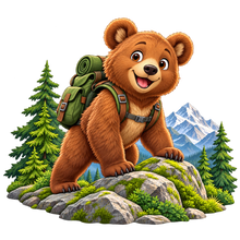 Wild Trail Bear Explorer standalone decal only