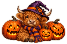 Witchy Highland Cow standalone