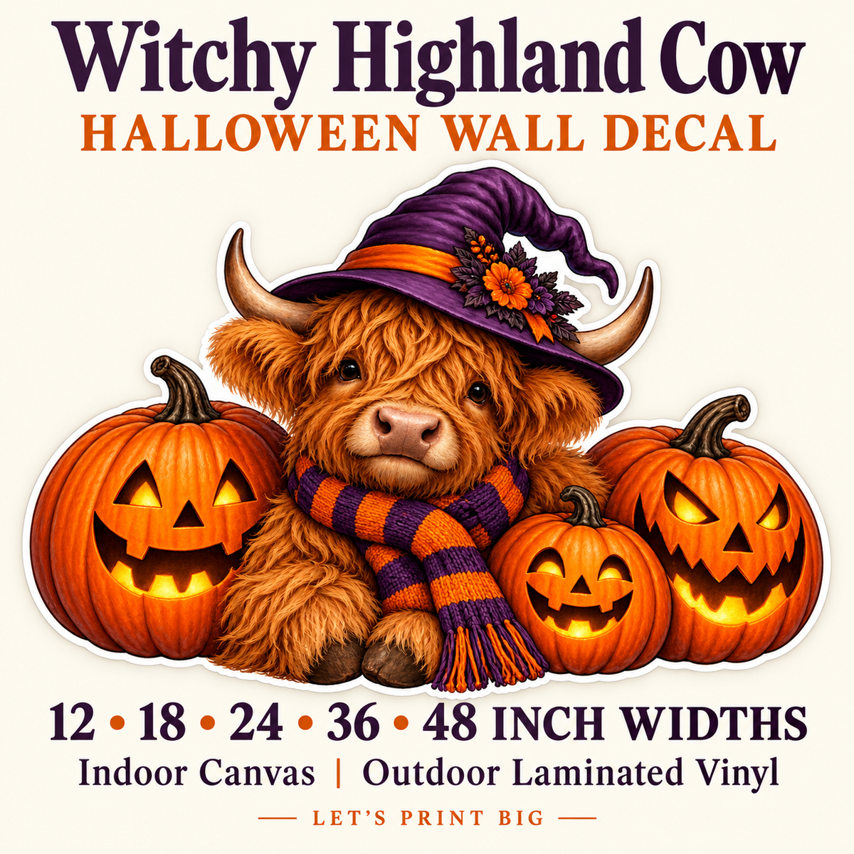 Witchy Highland Cow summary