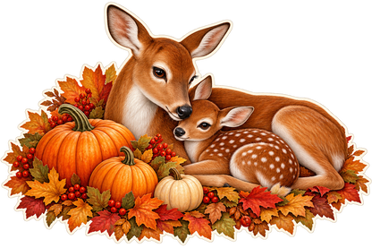 Woodland Harvest Deer standalone