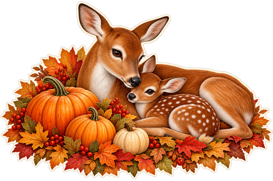 Woodland Harvest Deer standalone