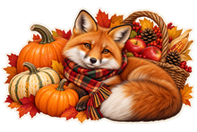 Woodland Thanksgiving Fox standalone