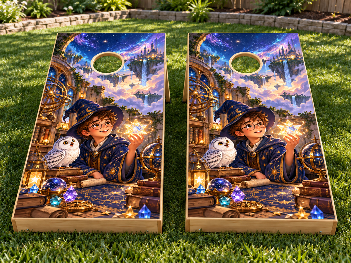 Young Wizard Star Quest installed-board mockup; boards not included