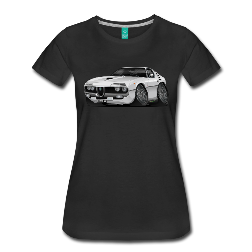 1971 Alfa Romeo Montreal Women’s Premium T-Shirt - black