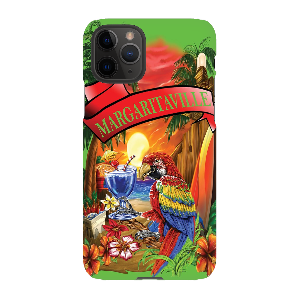 Lime Green Margaritaville IPhone Cases